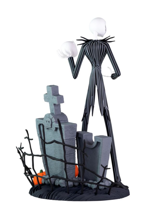 Image Pop Weasel - Image 4 of The Nightmare Before Christmas - Jack Scary Smiling Face 1:10 Scale Figure - ABYstyle - Statue - Image - Pop Weasel