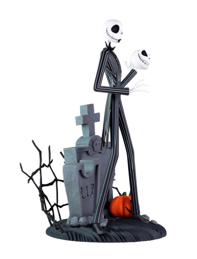 Image Pop Weasel - Image 5 of The Nightmare Before Christmas - Jack Scary Smiling Face 1:10 Scale Figure - ABYstyle - Statue - Image - Pop Weasel