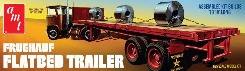 1/25 Fruehauf Flatbed Trailer - Model - Image - Pop Weasel