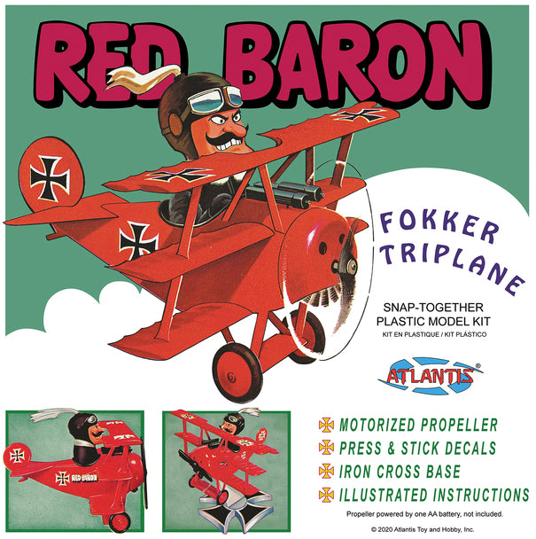 SNAP Red Baron Fokker Triplane - Model - Image - Pop Weasel