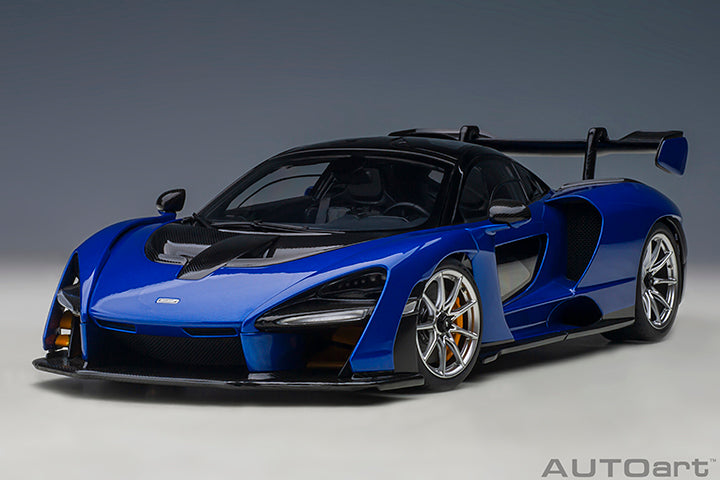 1/18 McLaren Senna Blue - Model - Image - Pop Weasel