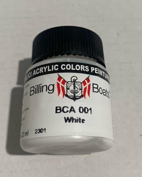 Bottle Acryl: White 22ml - Model - Image - Pop Weasel