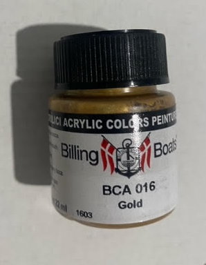 Bottle Acryl: Gold 22ml - Model - Image - Pop Weasel