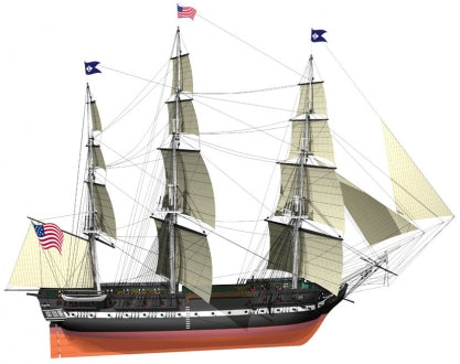 c1/100 USS Constitution - Model - Image - Pop Weasel
