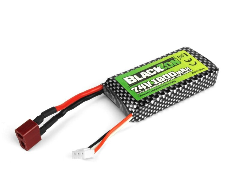 Battery: LiPo 7.4v 1600MAh T - Model - Image - Pop Weasel