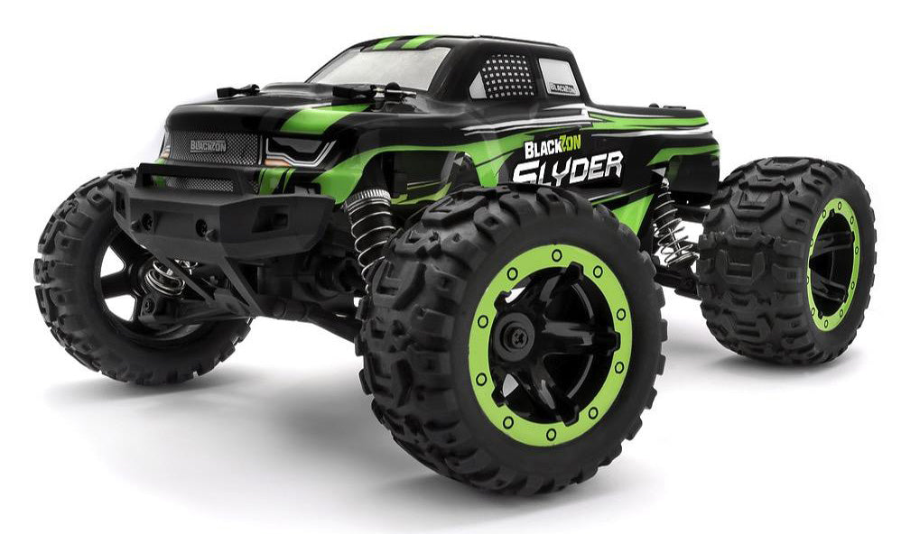 1/16 Slyder 4WD MT Grn w/b&amp;c - Model - Image - Pop Weasel