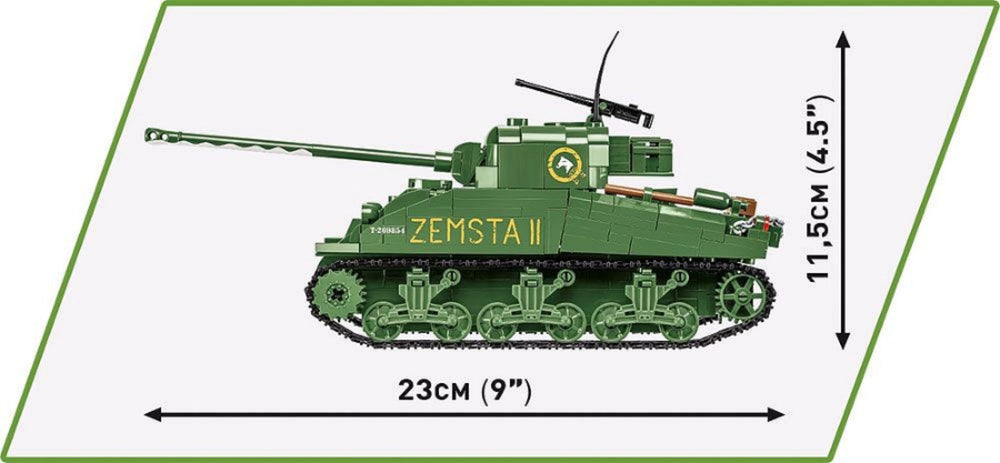 Image Pop Weasel - Image 6 of World War 2 - Sherman IC Firefly Hybrid (600 Piece Kit) - Cobi - Model - Image - Pop Weasel
