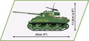 Image Pop Weasel - Image 6 of World War 2 - Sherman IC Firefly Hybrid (600 Piece Kit) - Cobi