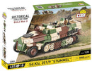 Image Pop Weasel - Image 2 of World War 2 - Sd.Kfz.251/9 Stummel Half-Track (485 Piece Kit) - Cobi