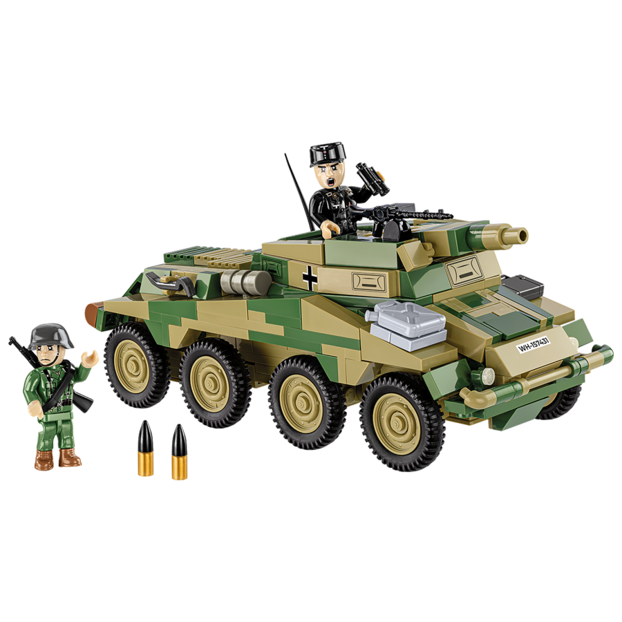 World War 2 - Sd.Kfz. 234/3 Stummel (438 Piece Kit) - Cobi - Model - Image - Pop Weasel