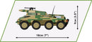 Image Pop Weasel - Image 6 of World War 2 - Sd.Kfz. 234/3 Stummel (438 Piece Kit) - Cobi