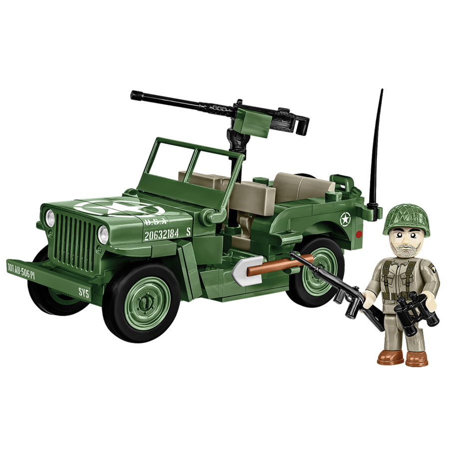 World War 2 - Willys MB (132 Piece Kit) - Cobi - Model - Image - Pop Weasel