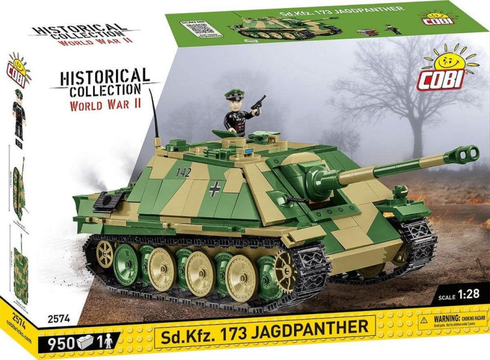Image Pop Weasel - Image 2 of World War 2 - Sd.Kfz.173 Jagdpanther (970 Piece Kit) - Cobi - Model - Image - Pop Weasel