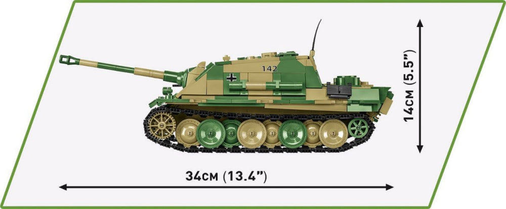 Image Pop Weasel - Image 7 of World War 2 - Sd.Kfz.173 Jagdpanther (970 Piece Kit) - Cobi - Model - Image - Pop Weasel