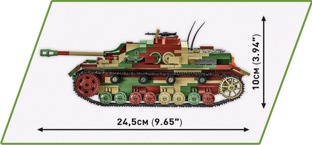 Image Pop Weasel - Image 7 of World War 2 - Sd.Kfz.167 Sturmgeschutz IV (954 Piece Kit) - Cobi - Model - Image - Pop Weasel