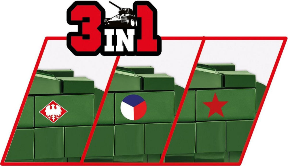 Image Pop Weasel - Image 7 of World War 2 - IS-2 (3 in 1) (1044 Piece Kit) - Cobi - Model - Image - Pop Weasel