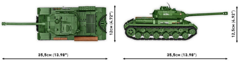 Image Pop Weasel - Image 8 of World War 2 - IS-2 (3 in 1) (1044 Piece Kit) - Cobi - Model - Image - Pop Weasel