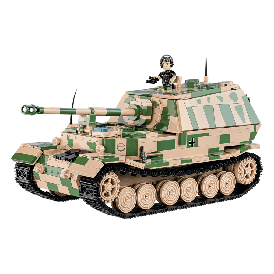 World War 2 - Sd.Kfz. 184 Ferdinand (1268 Piece Kit) - Cobi - Model - Image - Pop Weasel