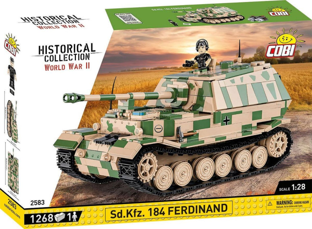 Image Pop Weasel - Image 2 of World War 2 - Sd.Kfz. 184 Ferdinand (1268 Piece Kit) - Cobi - Model - Image - Pop Weasel