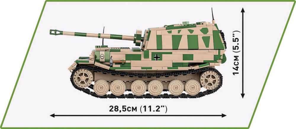 Image Pop Weasel - Image 6 of World War 2 - Sd.Kfz. 184 Ferdinand (1268 Piece Kit) - Cobi - Model - Image - Pop Weasel