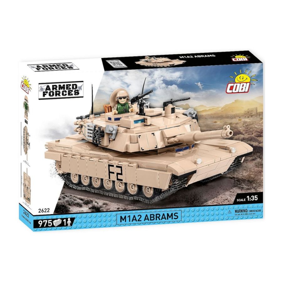 Image Pop Weasel - Image 2 of Armed Forces - M1A2 Abrams (982 Piece Kit) - Cobi - Model - Image - Pop Weasel