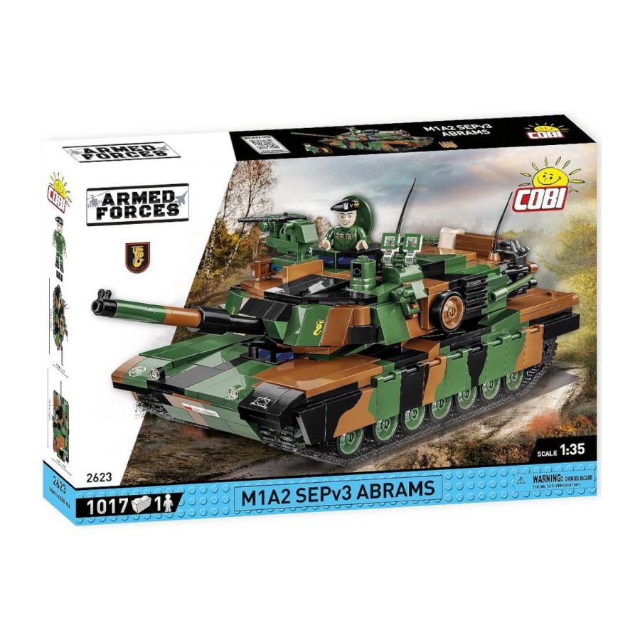 Image Pop Weasel - Image 2 of Armed Forces- M1A2 SEPv3 Abrams (1000 Piece Kit) - Cobi - Model - Image - Pop Weasel