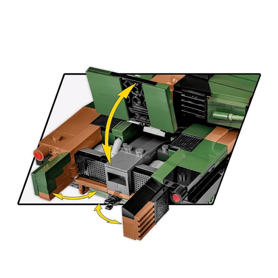 Image Pop Weasel - Image 7 of Armed Forces- M1A2 SEPv3 Abrams (1000 Piece Kit) - Cobi - Model - Image - Pop Weasel