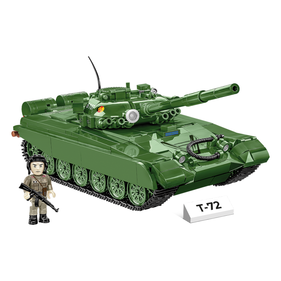 Armed Forces - T-72 (East Germany/Soviet) (680 Piece Kit) - Cobi - Model - Image - Pop Weasel