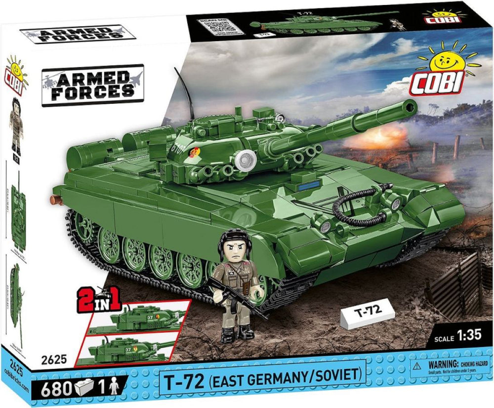 Image Pop Weasel - Image 2 of Armed Forces - T-72 (East Germany/Soviet) (680 Piece Kit) - Cobi - Model - Image - Pop Weasel
