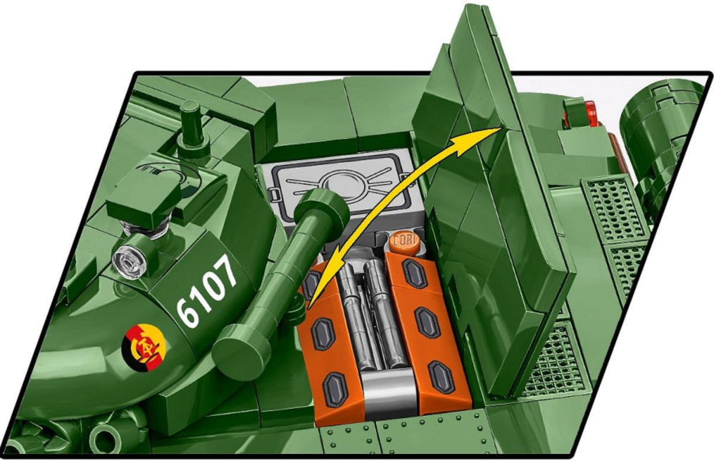 Image Pop Weasel - Image 4 of Armed Forces - T-72 (East Germany/Soviet) (680 Piece Kit) - Cobi - Model - Image - Pop Weasel