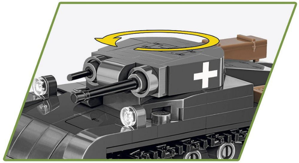 Image Pop Weasel - Image 4 of World War 2 - Panzer II Ausf.A (300 Piece Kit) - Cobi - Model - Image - Pop Weasel