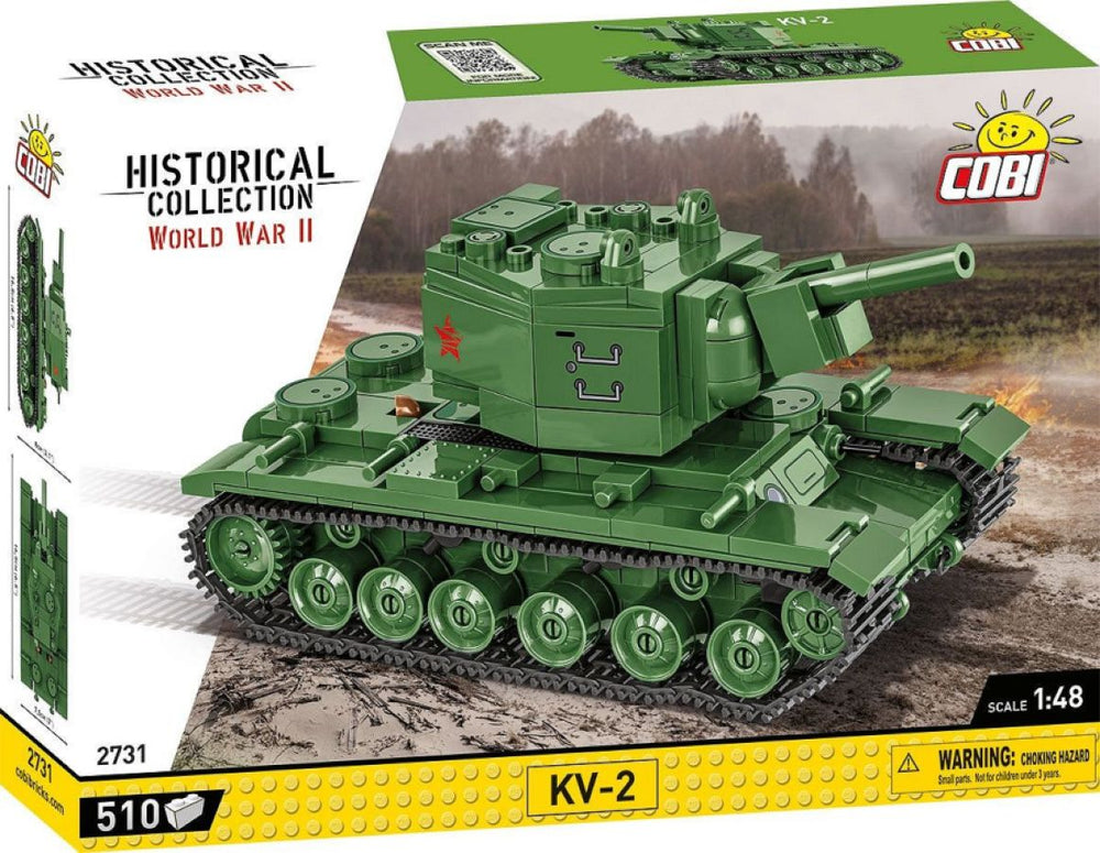 Image Pop Weasel - Image 2 of World War 2 - KV-2 Tank (510Piece Kit) - Cobi - Model - Image - Pop Weasel