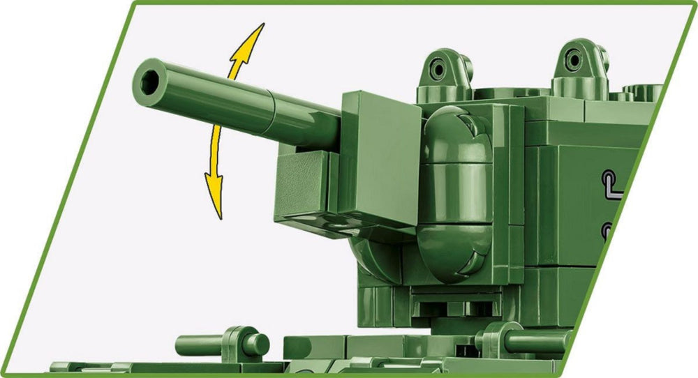 Image Pop Weasel - Image 5 of World War 2 - KV-2 Tank (510Piece Kit) - Cobi - Model - Image - Pop Weasel