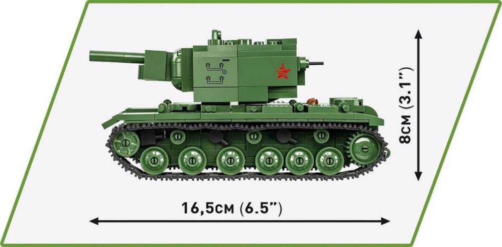 Image Pop Weasel - Image 6 of World War 2 - KV-2 Tank (510Piece Kit) - Cobi - Model - Image - Pop Weasel