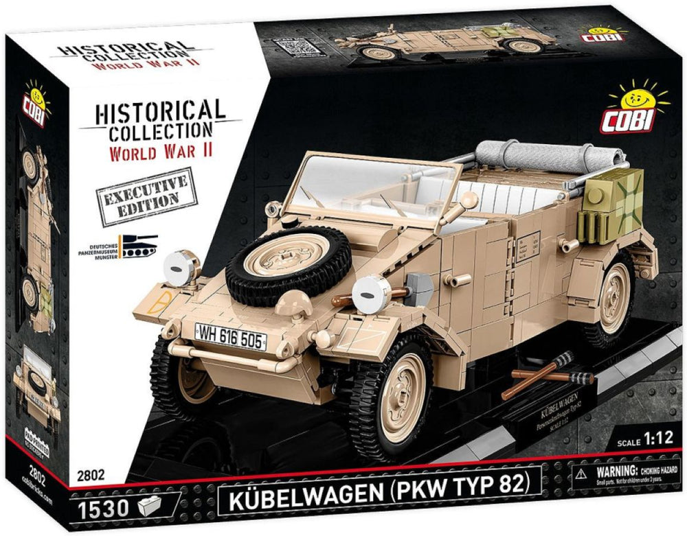 Image Pop Weasel - Image 2 of World War 2 - Kubelwagen Typ 82 - Executive Edition (1500 Piece Kit) - Cobi - Model - Image - Pop Weasel