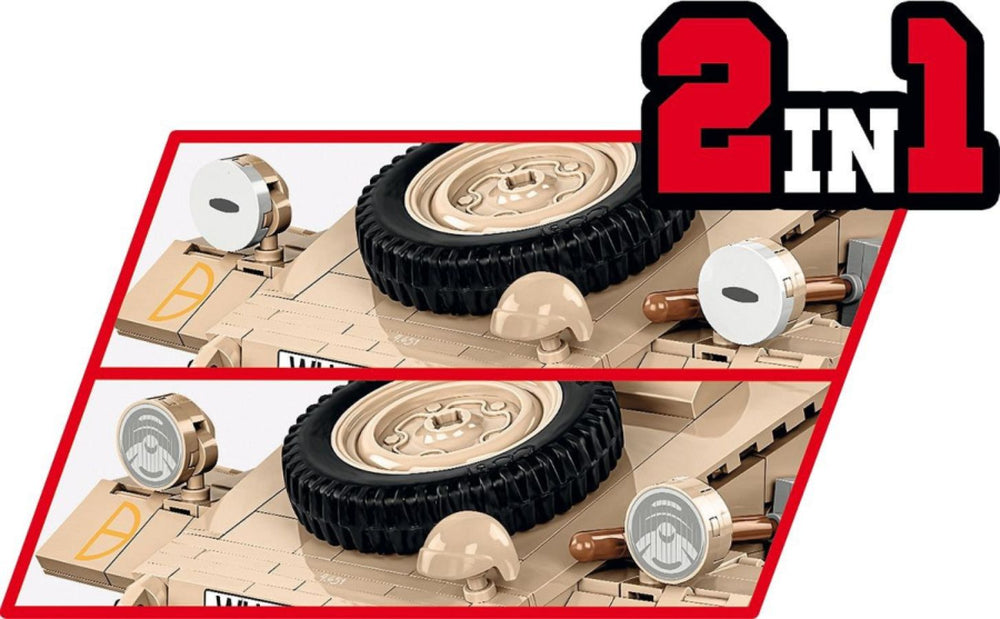 Image Pop Weasel - Image 12 of World War 2 - Kubelwagen Typ 82 - Executive Edition (1500 Piece Kit) - Cobi - Model - Image - Pop Weasel