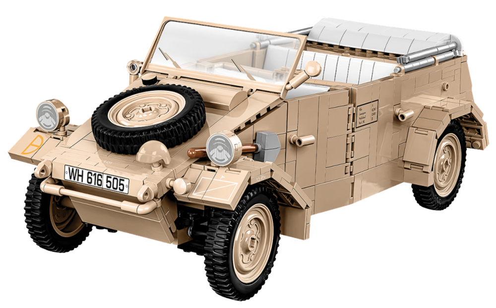 World War 2 - Kubelwagen Typ 82 (1290 Piece Kit) - Cobi - Model - Image - Pop Weasel
