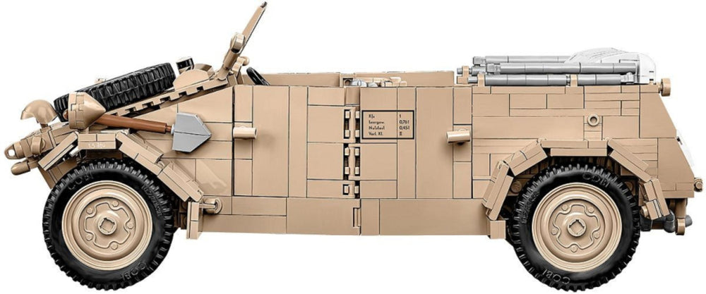 Image Pop Weasel - Image 5 of World War 2 - Kubelwagen Typ 82 (1290 Piece Kit) - Cobi - Model - Image - Pop Weasel