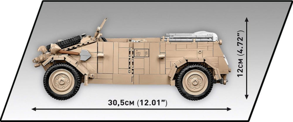 Image Pop Weasel - Image 12 of World War 2 - Kubelwagen Typ 82 (1290 Piece Kit) - Cobi - Model - Image - Pop Weasel