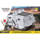 Image Pop Weasel - Image 2 of Great War - Sturmpanzerwagen A7V (840 Piece Kit) - Cobi
