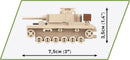 Image Pop Weasel - Image 5 of World War 2 - Panzer III Ausf.L (82 Piece Kit) - Cobi
