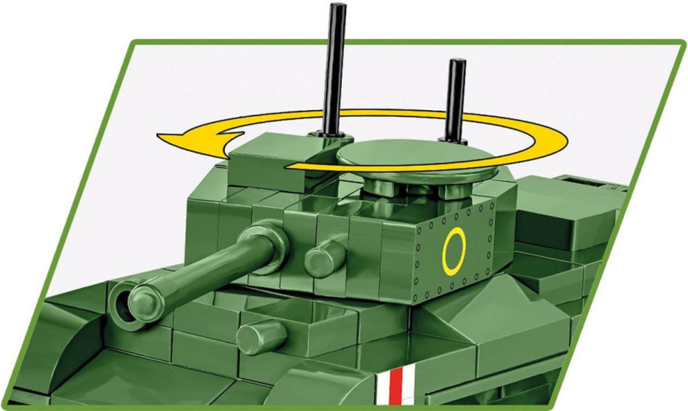Image Pop Weasel - Image 4 of World War 2 - Cromwell Mk.IV (110 Piece Kit) - Cobi - Model - Image - Pop Weasel