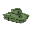 World War 2 - T-34-85 Tank (110 Piece Kit) - Cobi