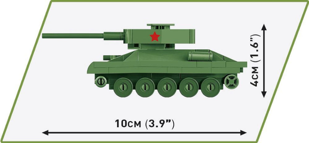 Image Pop Weasel - Image 5 of World War 2 - T-34-85 Tank (110 Piece Kit) - Cobi - Model - Image - Pop Weasel