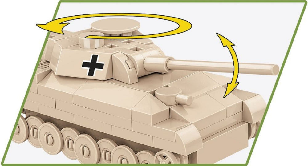 Image Pop Weasel - Image 4 of World War 2 - Panzer V Panther (126 Piece Kit) - Cobi - Model - Image - Pop Weasel