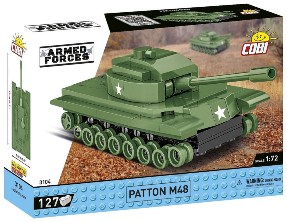 Image Pop Weasel - Image 2 of Armed Forces - Patton M48 (127 Piece Kit) - Cobi - Model - Image - Pop Weasel