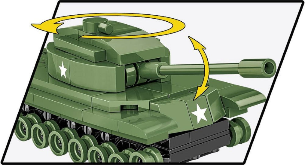 Image Pop Weasel - Image 4 of Armed Forces - Patton M48 (127 Piece Kit) - Cobi - Model - Image - Pop Weasel