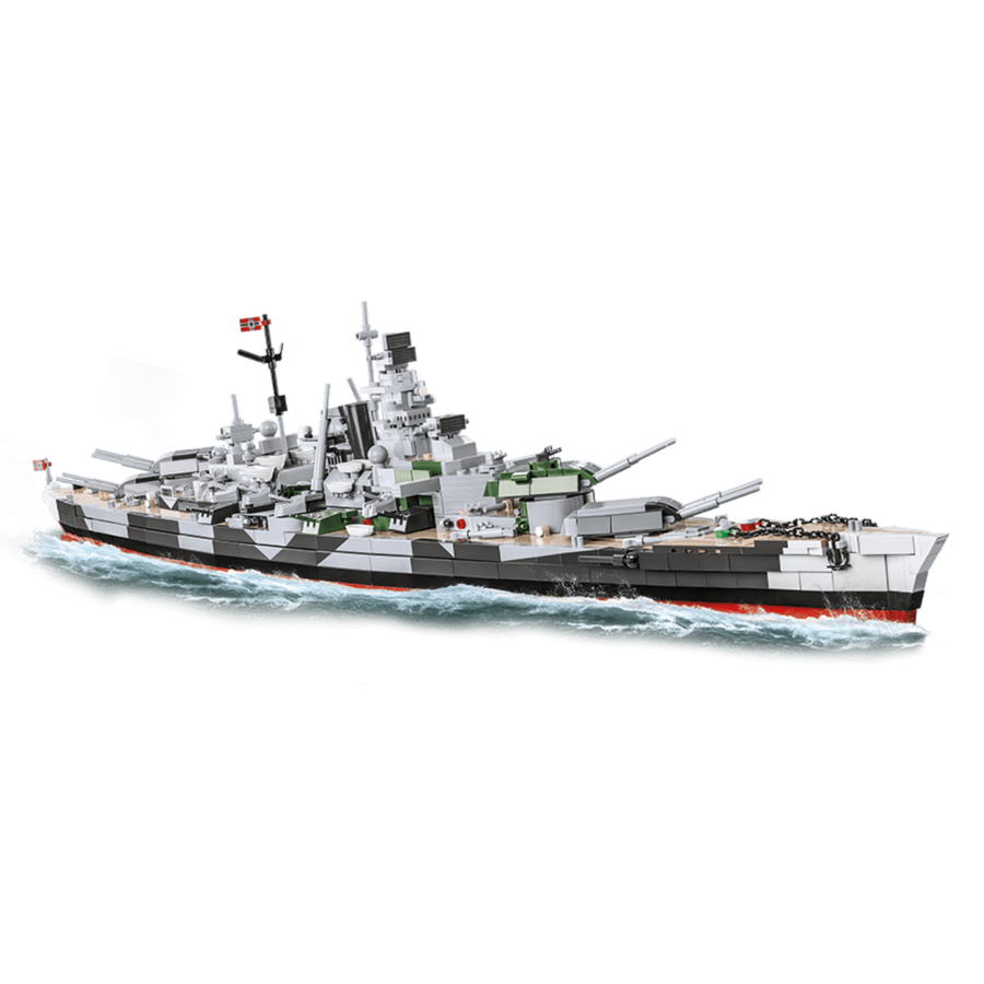 World War 2 - Battleship Tirpitz - Executive Edition (2960 Piece Kit) - Cobi - Model - Image - Pop Weasel