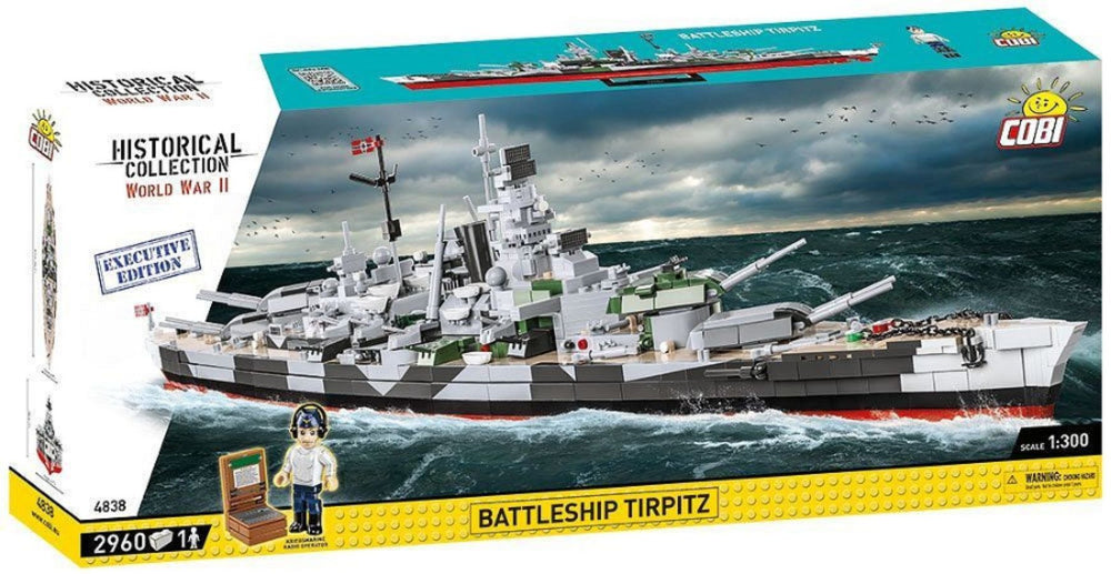 Image Pop Weasel - Image 2 of World War 2 - Battleship Tirpitz - Executive Edition (2960 Piece Kit) - Cobi - Model - Image - Pop Weasel