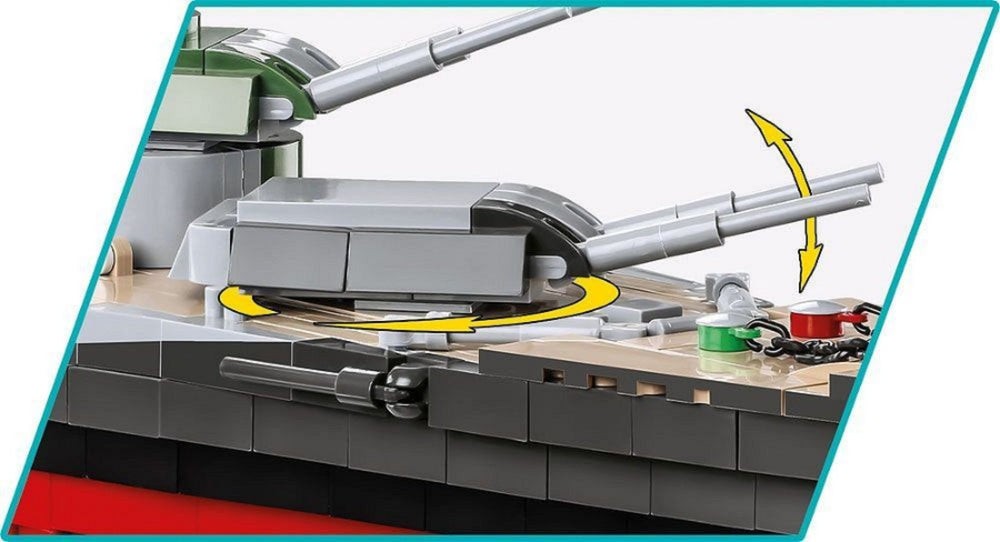 Image Pop Weasel - Image 4 of World War 2 - Battleship Tirpitz - Executive Edition (2960 Piece Kit) - Cobi - Model - Image - Pop Weasel